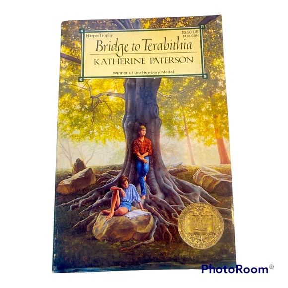 Bridge to Terabithia by Katherine Patterson, Awarded the Newberry Medal - Picture 1 of 3